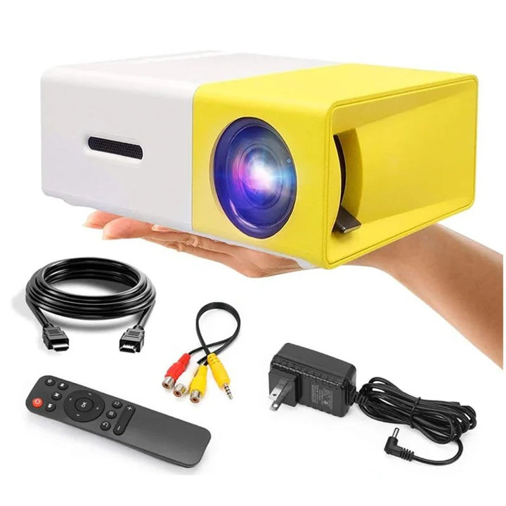 ¡MINI PROYECTOR LED! ¡CONVIERTE TU CASA EN UN CINE!