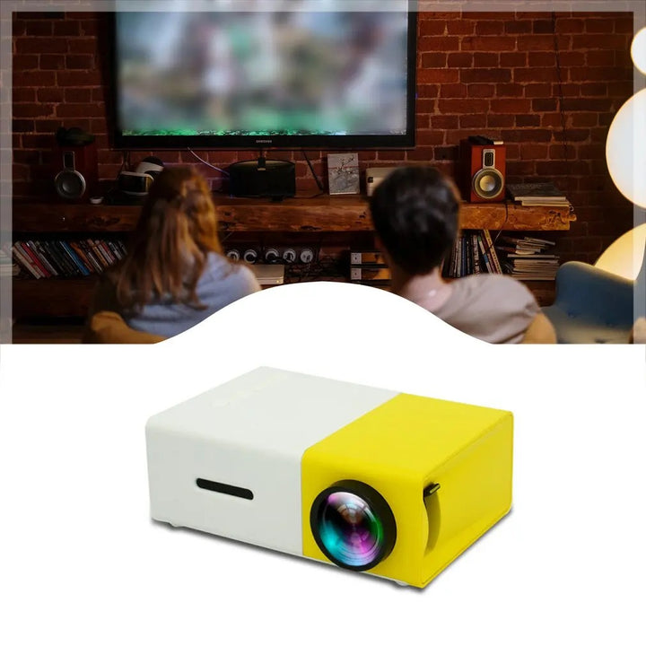 ¡MINI PROYECTOR LED! ¡CONVIERTE TU CASA EN UN CINE!